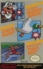 Nintendo NES Super Mario Bros., Duck Hunt & World Class Track Meet [Loose Game/System/Item]